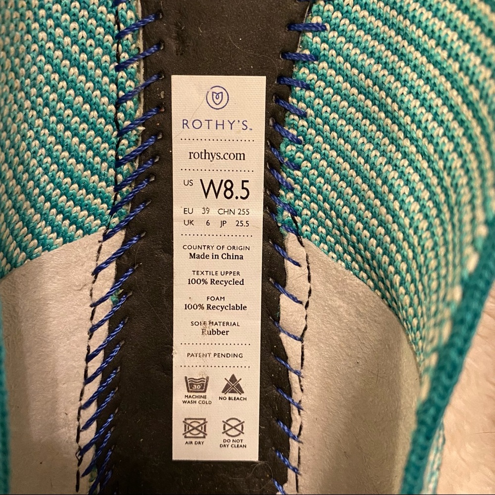 Rothy’s Retired Calypso Point Size 8.5 - image 4